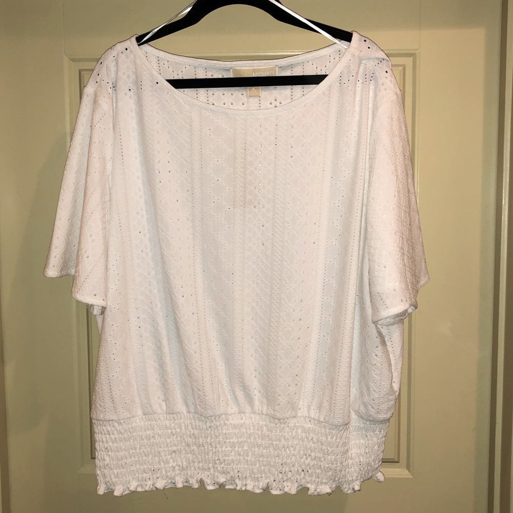 Michael Kors white blouse!